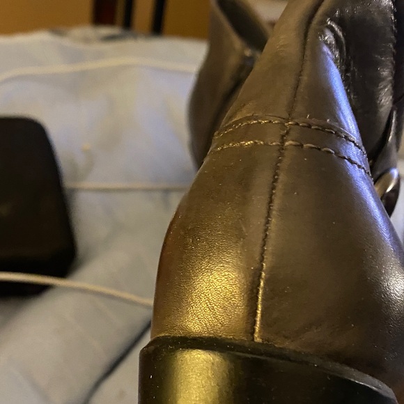 Earth Origins greyLeather Ankle Boots New no tags - Picture 5 of 10